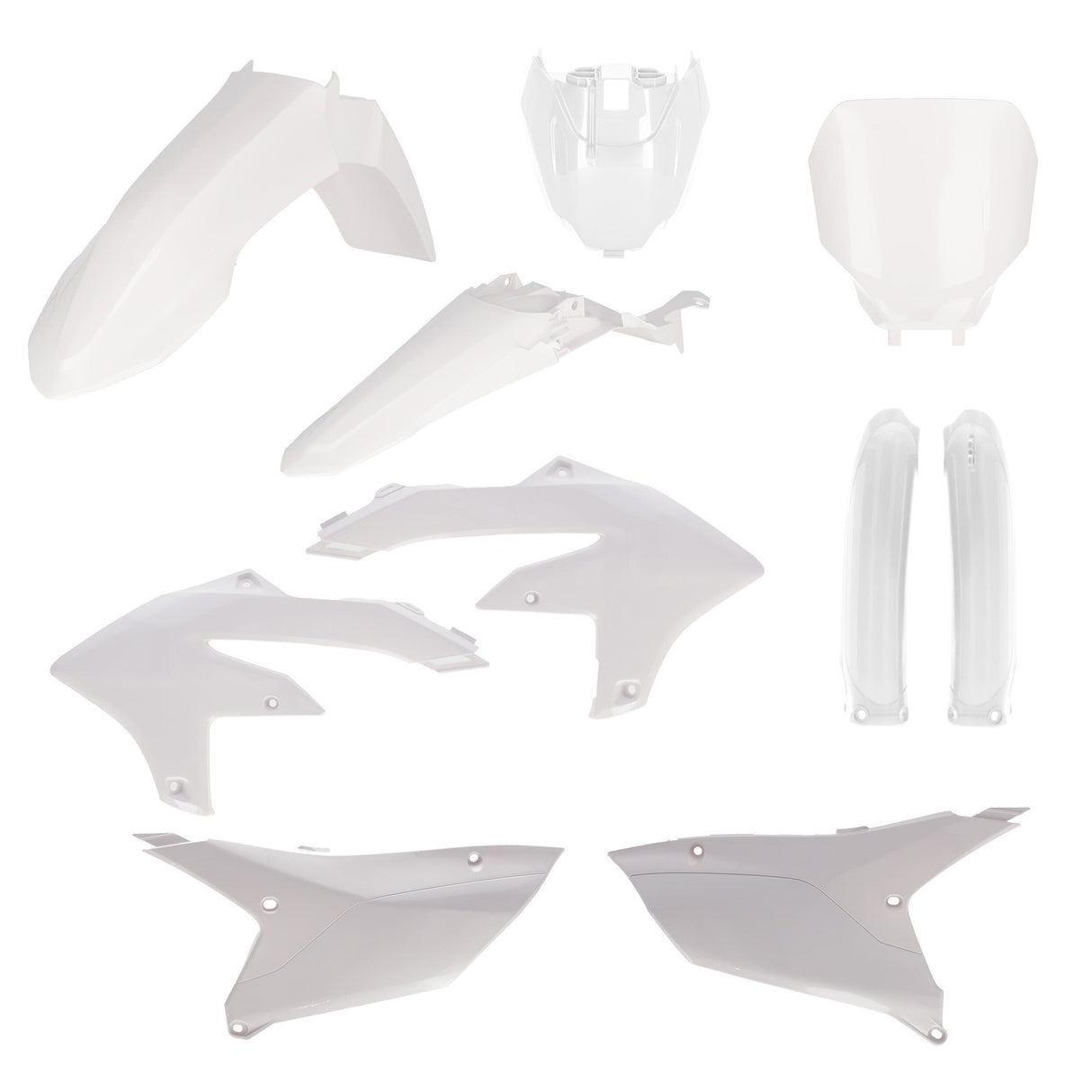 ACERBIS Full Plastic Kit Yam White 2979590002