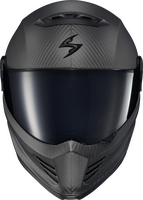 IN STOCK SCORPION EXO COVERT FX CARBON FULL FACE HELMET MATTE BLACK 2X 75-24312X