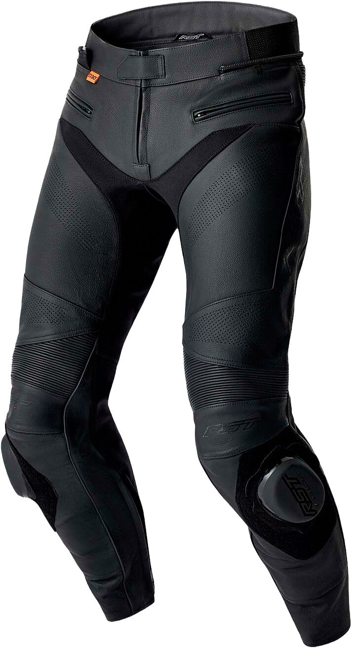 RST S1 D3o Leather Pants Black Lg 103607BLK-34