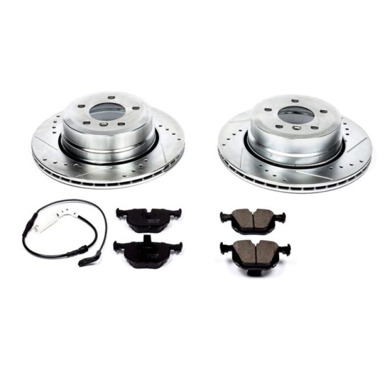 Power Stop 06-07 BMW 525xi Rear Z23 Evolution Sport Brake Kit