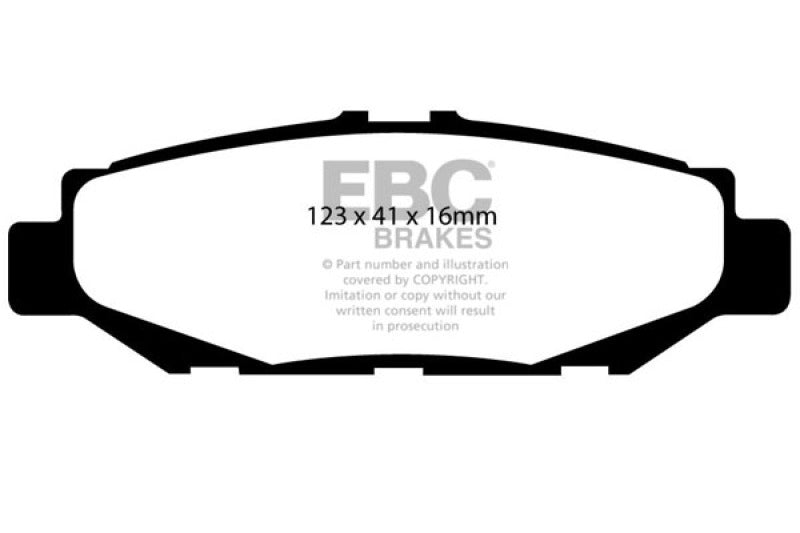 EBC 93-97 Lexus GS300 3.0 Redstuff Rear Brake Pads DP3848C