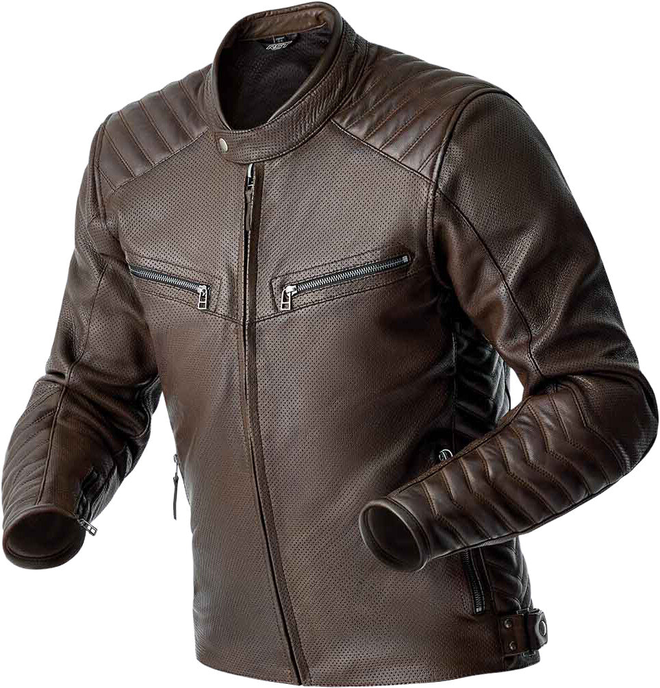 RST Roadster Air D3o Jacket Brown Leather 2xl 103638BRN-48