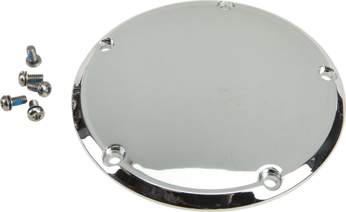 HARDDRIVE 5 Hole Derby Cover Chrome Big Twin 99-16 302700