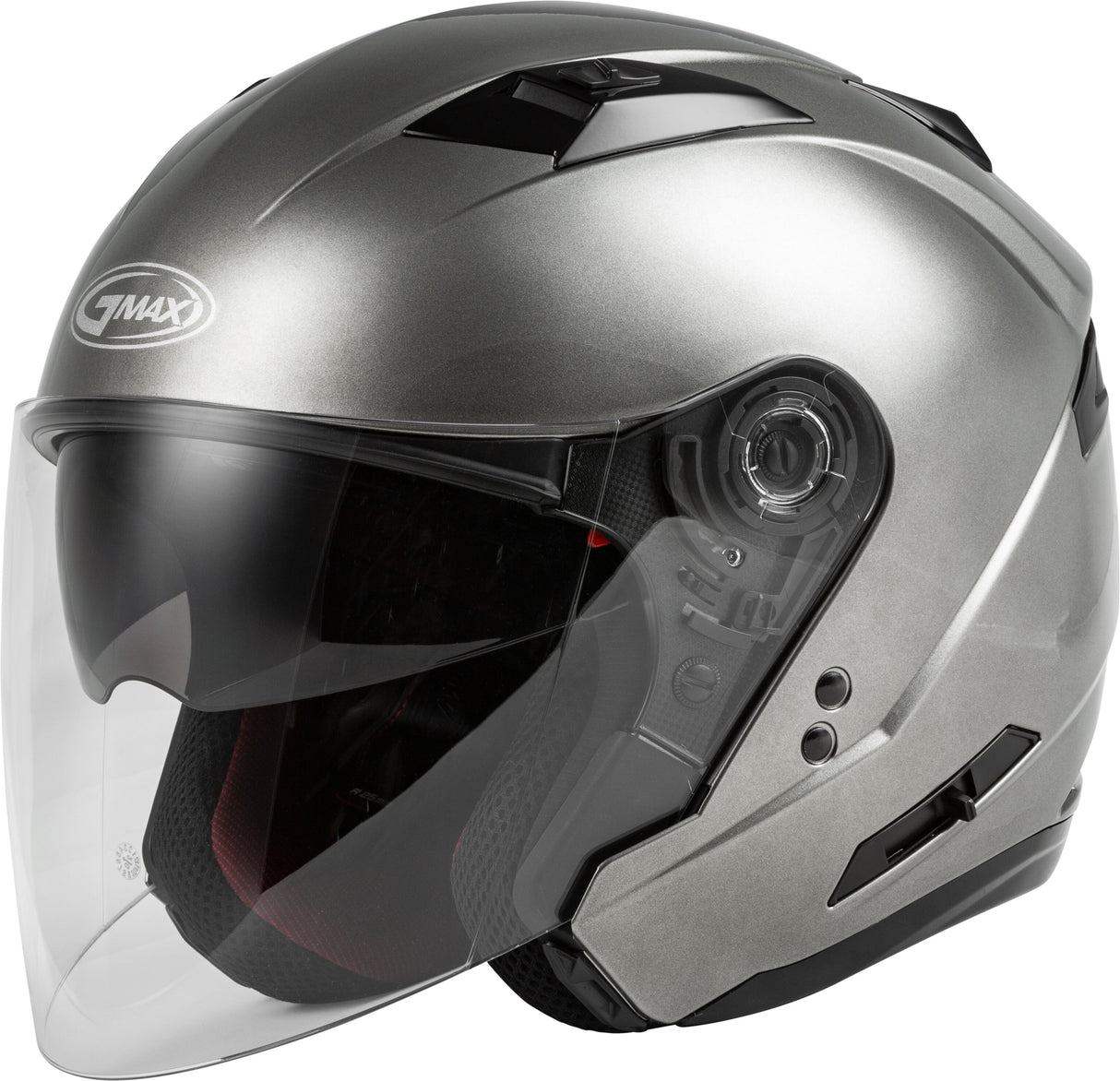 GMAX Of-77 Open-Face Helmet Titanium 3x O1770479