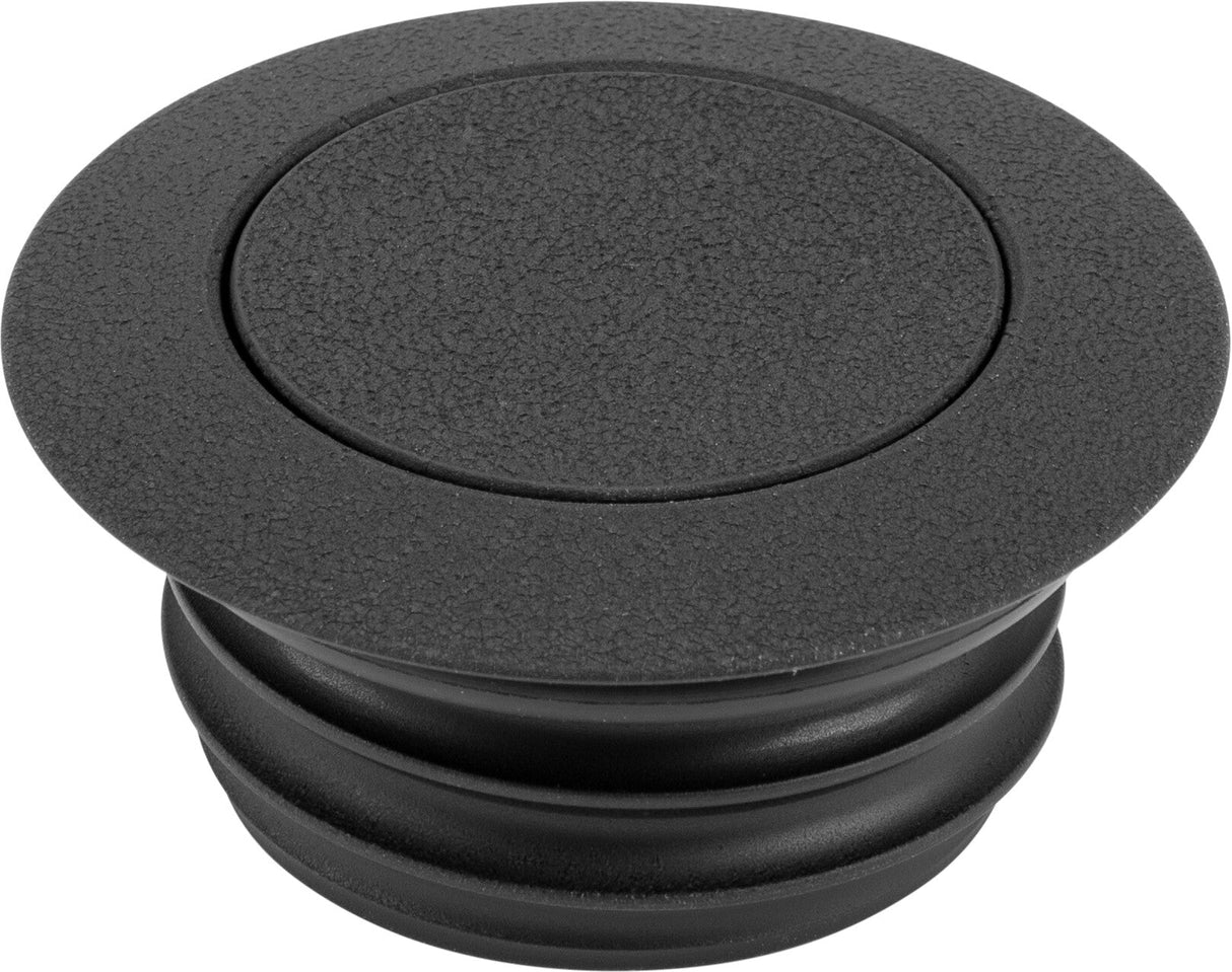 HARDDRIVE Pop-Up Screw In  Not Vented Wrinkle Black Cap Lh `96-20 12318