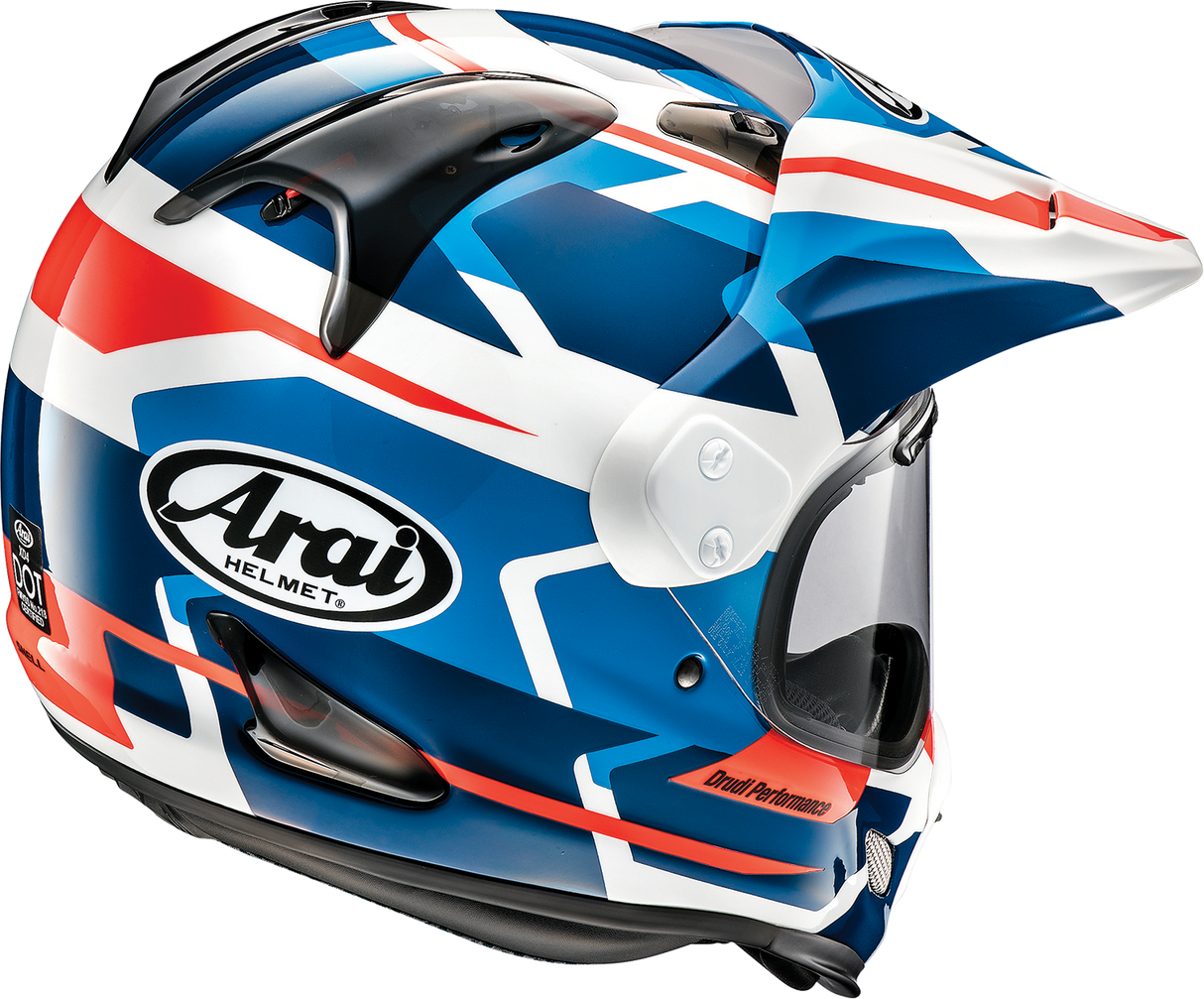 ARAI XD-4 Helmet - Depart - White/Blue - XL 0140-0236