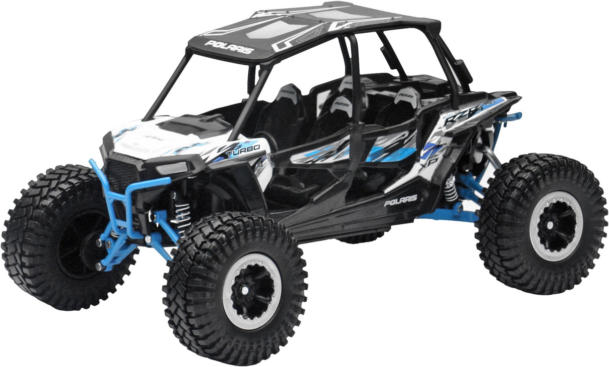 NEW-RAYReplica 1:18 Utv Polaris Rzr 4 Turbo Rc White57976A