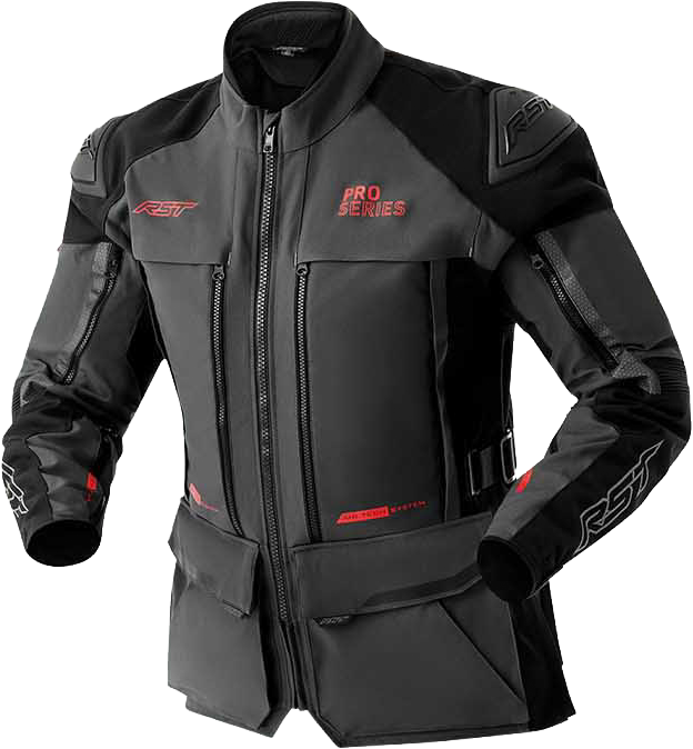 RST Ps Adventure D3o Jacket Grey/Black Textile 5x 103599GRY-54