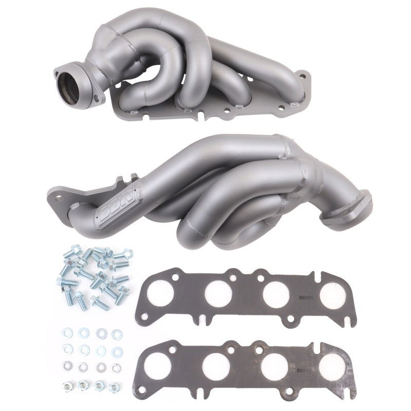 BBK 11-14 Ford F-150 Coyote 5.0 Shorty Tuned Length Exhaust Headers - 1-3/4in Titanium Ceramic 1943