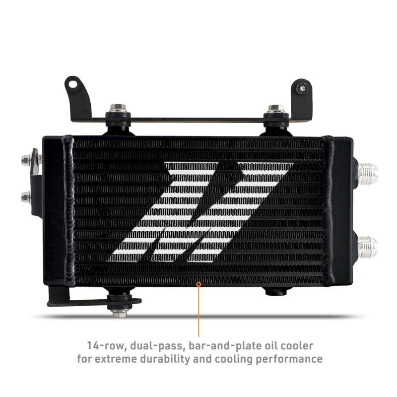 Mishimoto 2023+ Toyota GR Corolla Oil Cooler Kit - Thermostatic - Black MMOC-GRC-23TBK