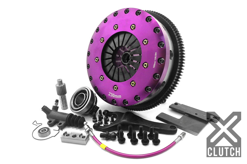 XClutch 97-01 Toyota Mark II Tourer V 2.5L 9in Twin Solid Ceramic Clutch Kit