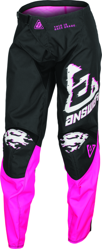 Answer 23.5 Syncron Meltdown Pant Black/Magenta/Grey Womens Size - 6 Regular 447909