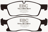 EBC 11+ Dodge Durango 3.6 Yellowstuff Front Brake Pads DP41871R