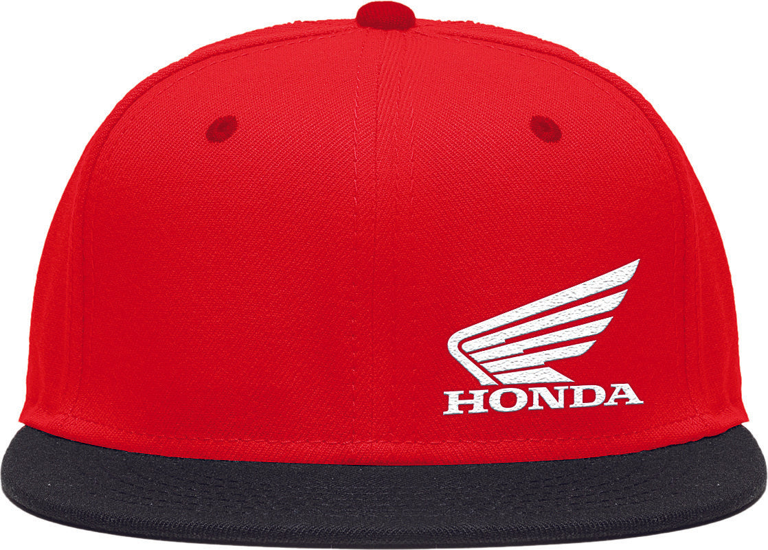 D-COR Honda Wing Snap Back Hat Red 70-108-1