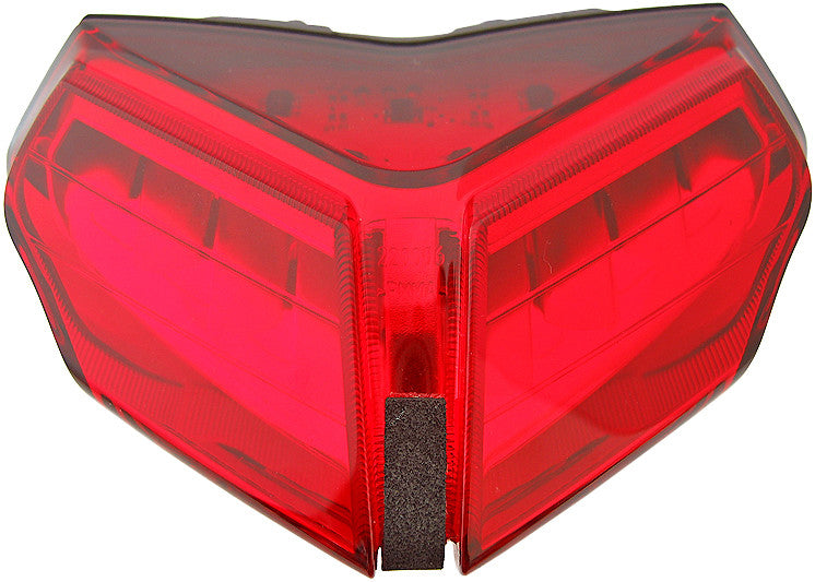 COMP. WERKES Integrated Tail Light Chr/Red 848/1098/1198 MPH-80142R