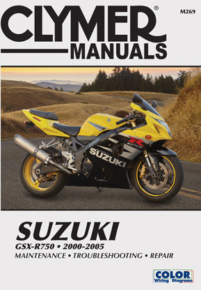 CLYMER Repair Manual Suz Gsx-R 750 CM269