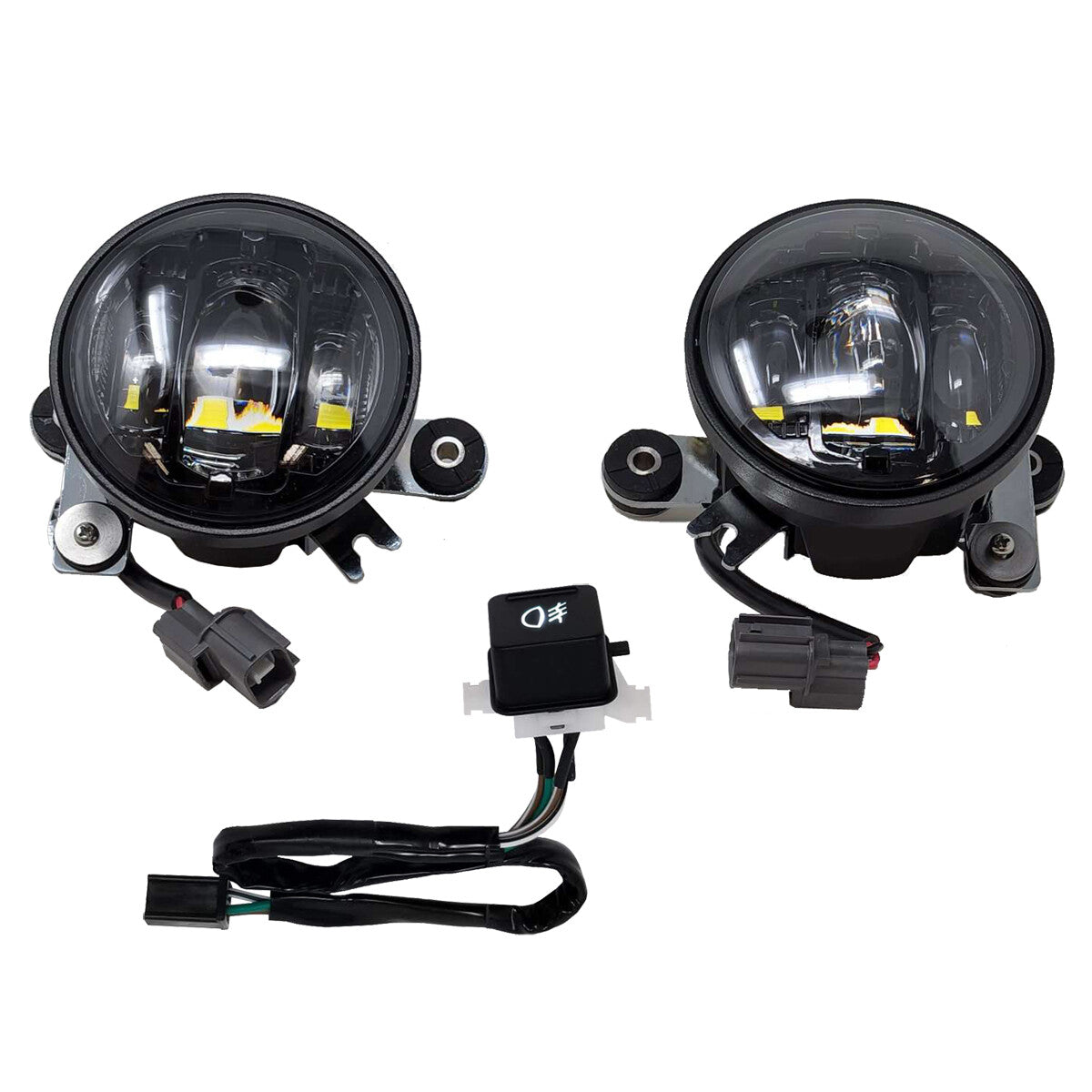 PATHFINDERLed Fog Light Kit Black HonFG610BA