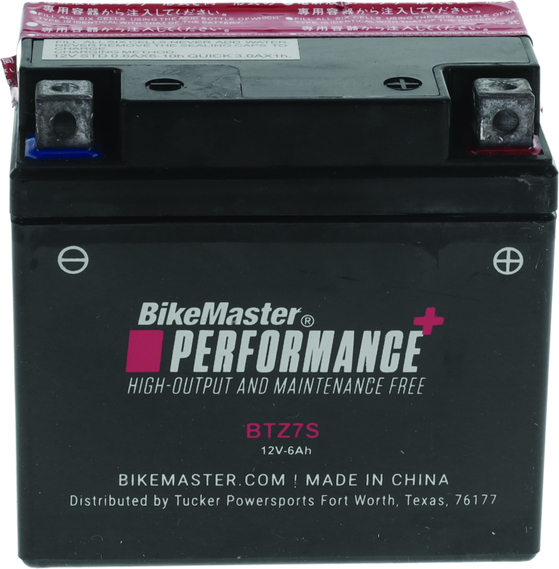 BikeMaster BTZ7S Battery 781380