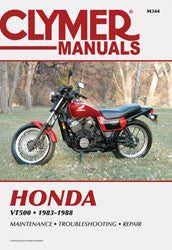 CLYMER Repair Manual Hon Vt500 CM344