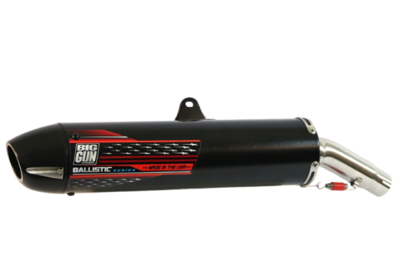 Big Gun 09-23 Yamaha YFZ 450R Ballistic Series Slip On Exhaust 08-1212