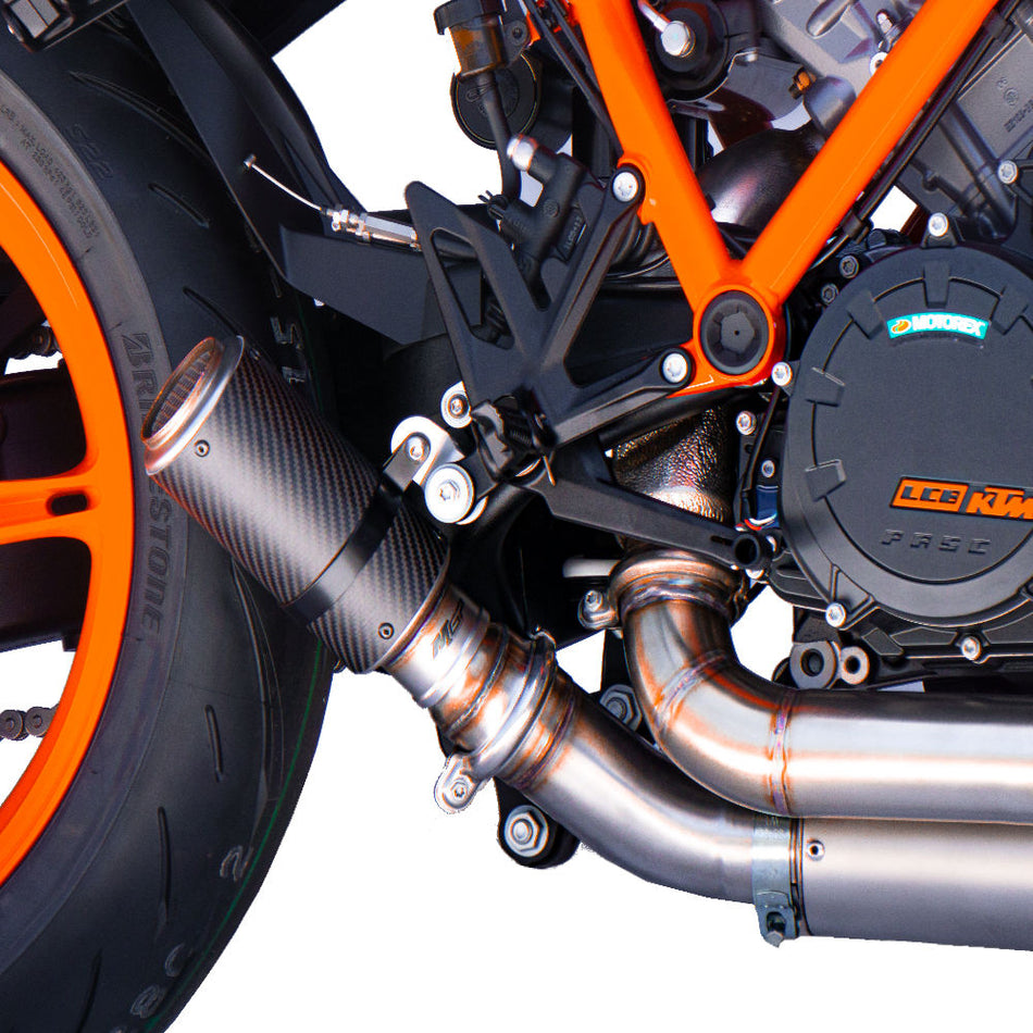 HOT BODIES Exhaust System - Carbon Fiber 1290 Super Duke 2020-2023 91403-2402