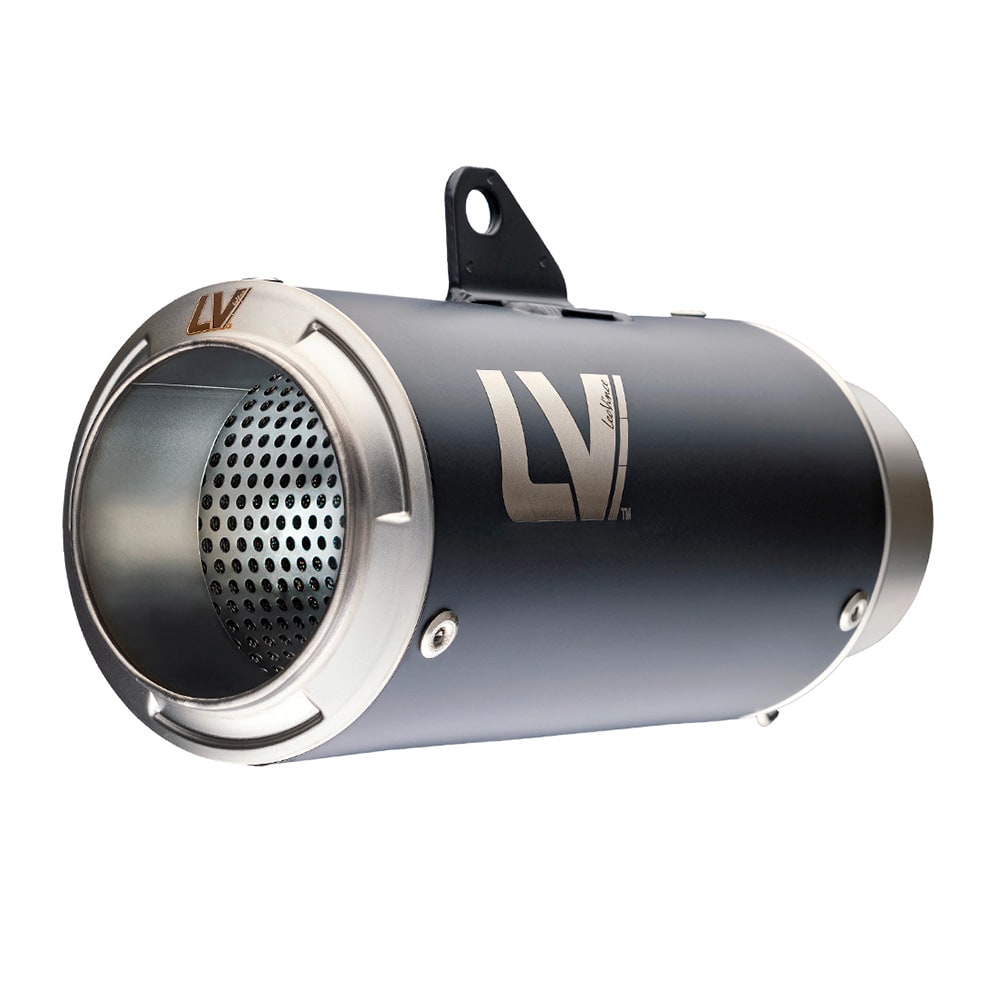 LEOVINCE LV Corsa Slip-On Muffler - Black Edition 15408BU 1811-4633
