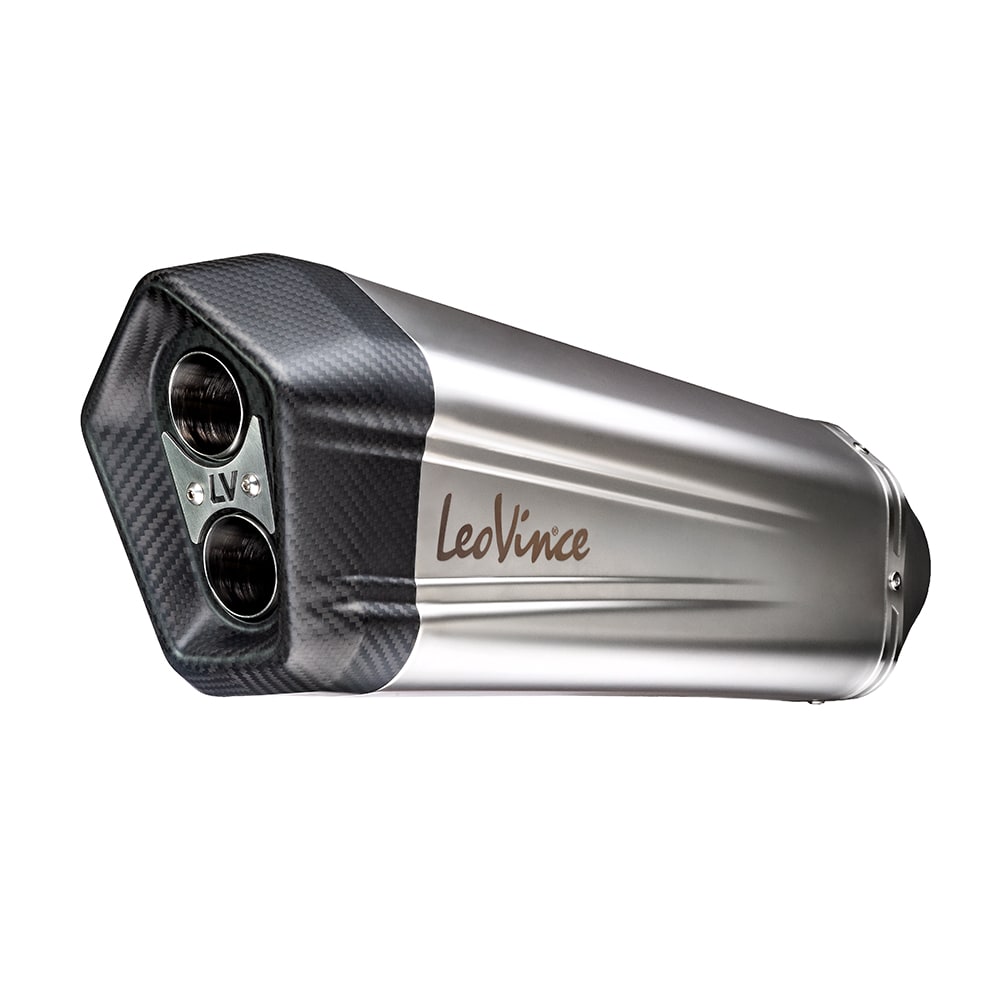 LEOVINCE Stainless Steel LV-12 Muffler 15301