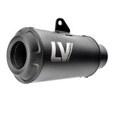 LEOVINCE LV-10 Slip-On Muffler - Full Black YZF-R3/MT-03 2015-2024 15212FB 1811-4258