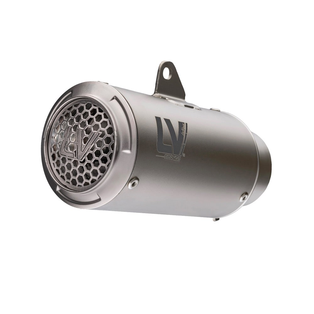 LEOVINCE LV Corsa S Slip-On Muffler - Titanium - Kawasaki ZX-4R/RR 2024 - 2025  1811-4844 15409STU