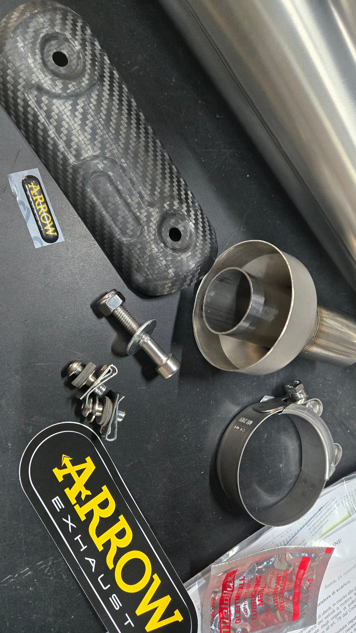 OPEN BOX IN STOCK 71903PRI Arrow Pro-Race Nichrom Slip on For Original Or Arrow Collectors  Bmw S1000RR  M1000R 20-24 (Copy)