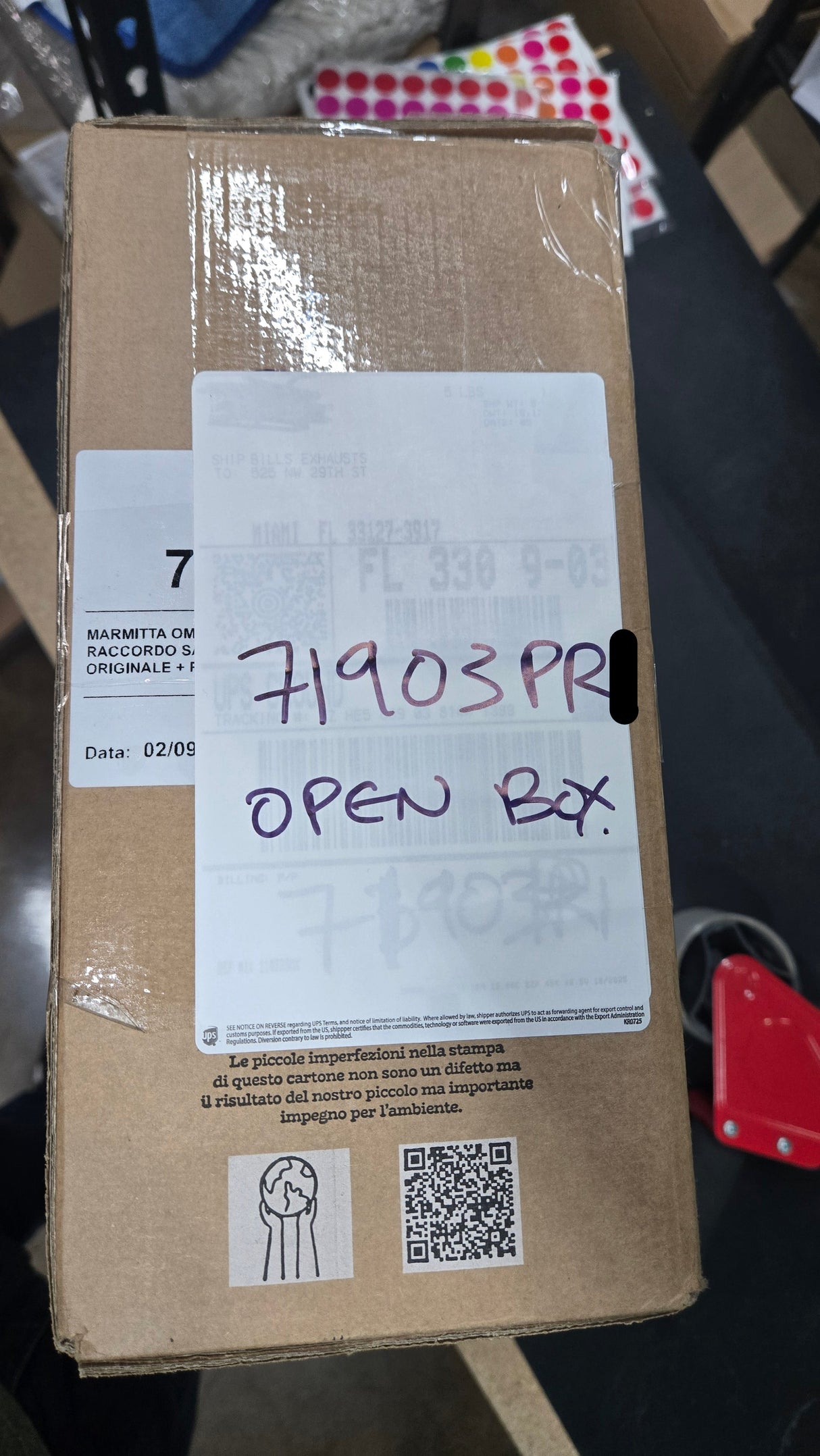 OPEN BOX IN STOCK 71903PRI Arrow Pro-Race Nichrom Slip on For Original Or Arrow Collectors  Bmw S1000RR  M1000R 20-24 (Copy)