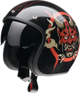 Z1R Saturn Helmet - Devilish - Gloss Black/Red - 2XL 0104-2881