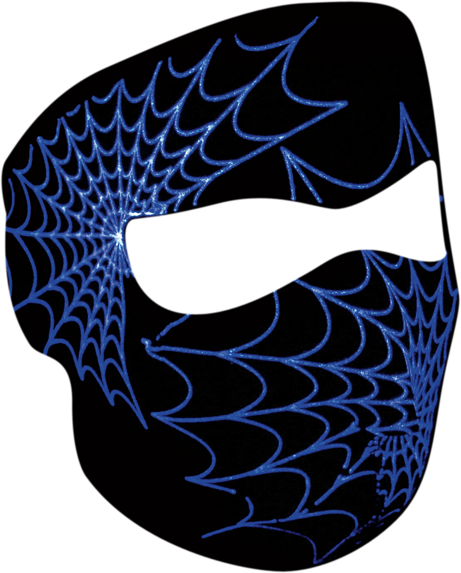 ZAN HEADGEAR Full-Face Mask - Spiderweb Glow WNFM057G