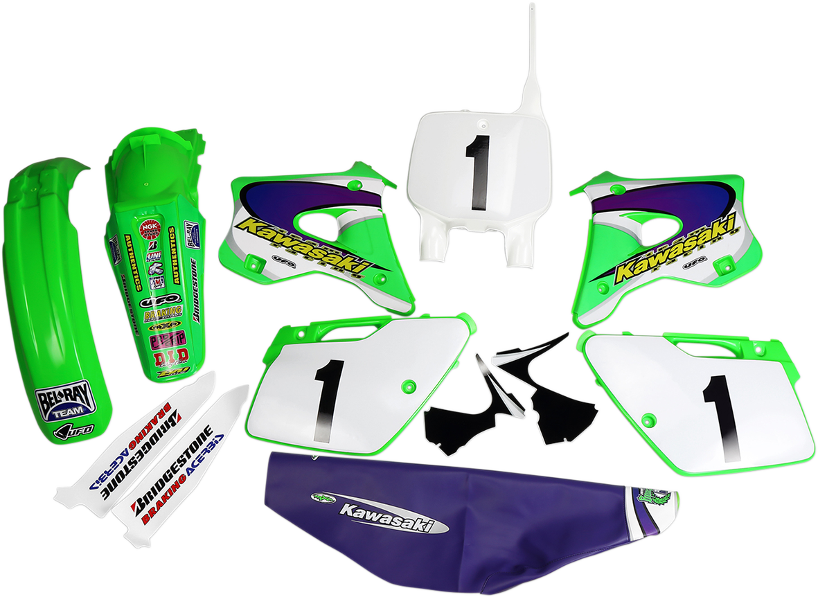 UFO Replica Body Kit Team USA KX 125 / 250 1994-1998 KITKAWASAKI220