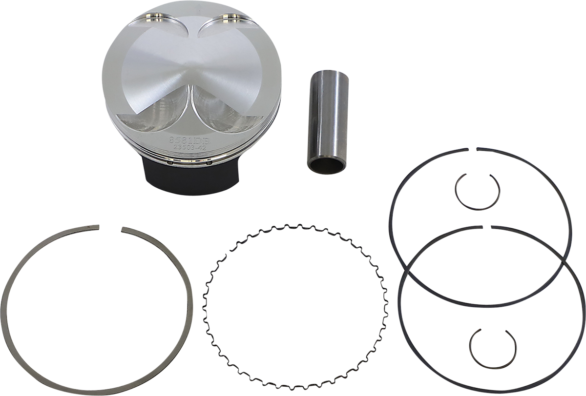 WOSSNER Piston Kit - RR/EXC 450 - 88.97 mm 8581DB