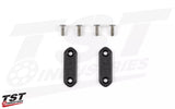 TST Mirror Block Off Plates for Select Kawasaki Ninja Motorcycles 10229=1
