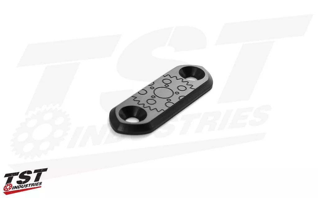 TST Mirror Block Off Plates for Select Kawasaki Ninja Motorcycles 10229=1