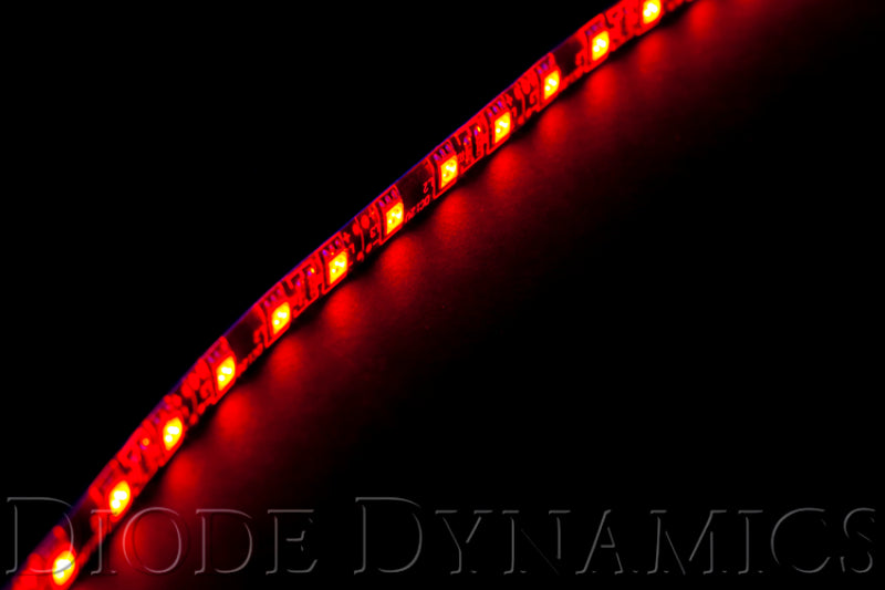 Diode Dynamics LED Strip Lights - Red 50cm Strip SMD30 WP