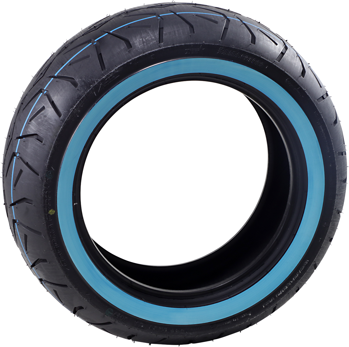 BRIDGESTONE Tire - Exedra G722-R - Rear - 180/70-15 - Wide Whitewall - 76H 3095