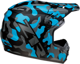 Z1R Youth Rise Helmet - Camo - Blue - Large 0111-1269