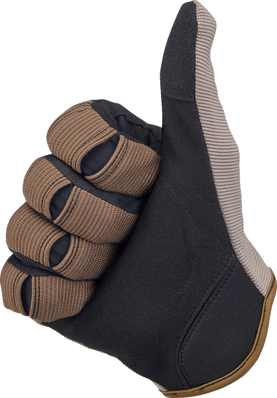 BILTWELL Moto Gloves - Coyote/Black - XS 1501-1301-001