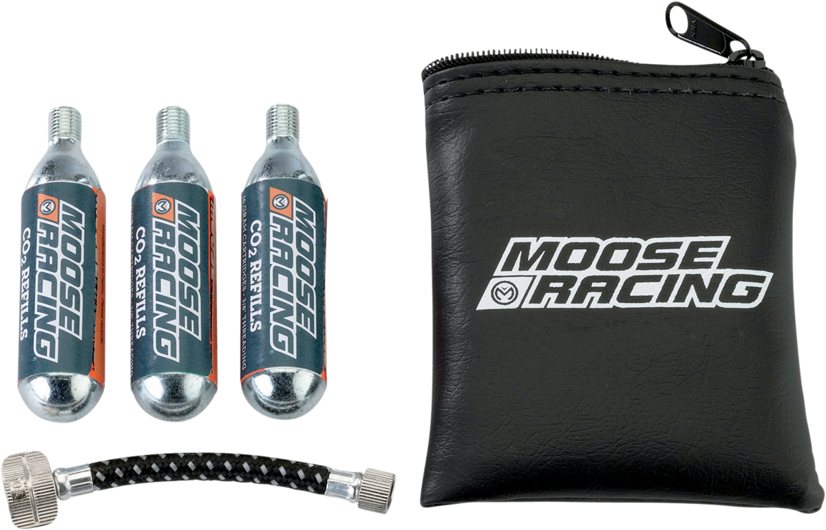 MOOSE RACING Tire Inflator Kit - CO2 (3) 0363-0063