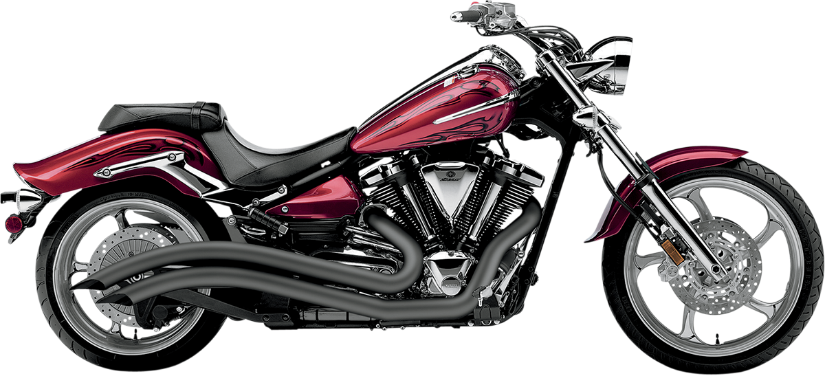 COBRA Speedster Swept Exhaust - Black - Raider 2225B