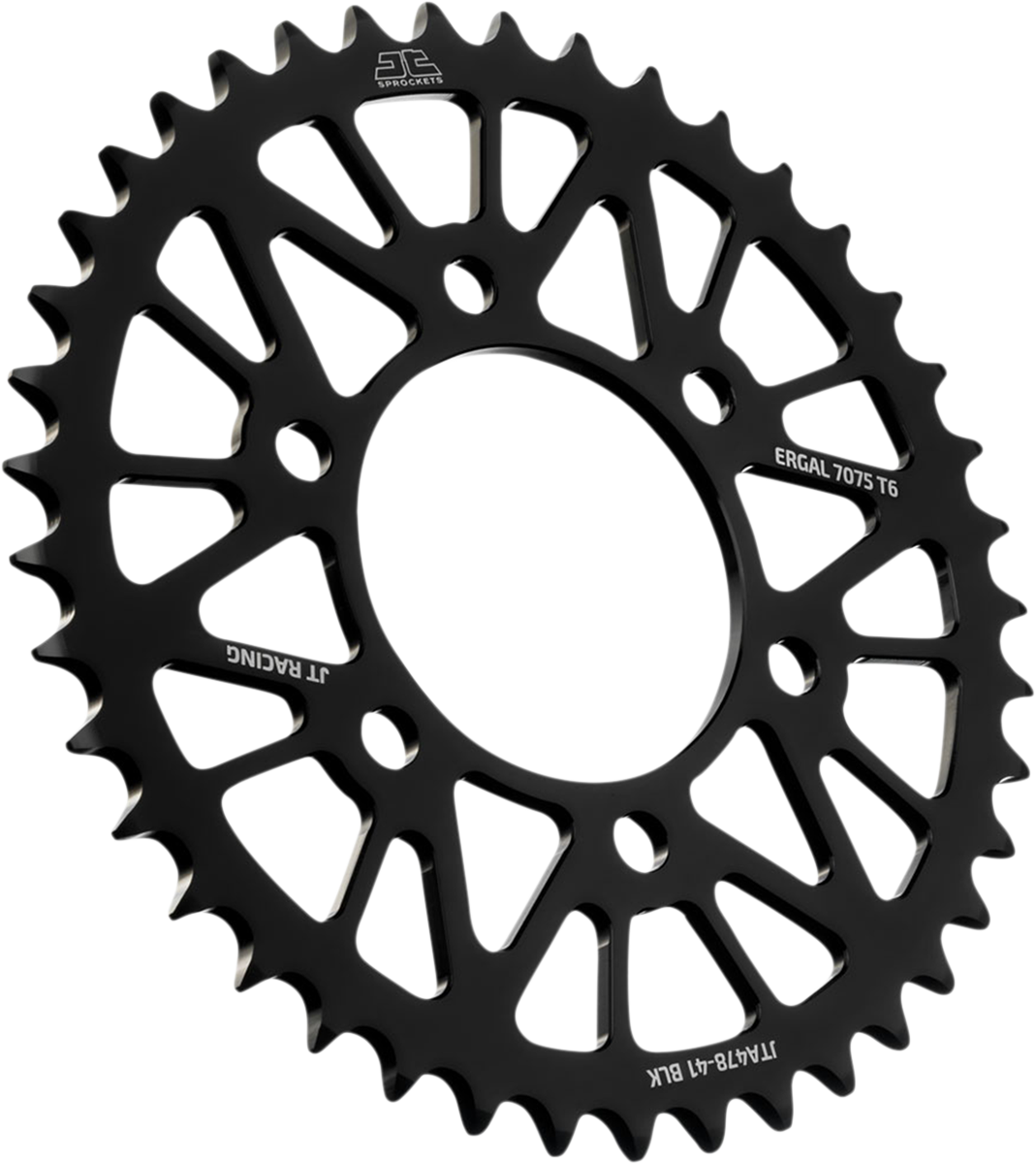 JT SPROCKETS Rear Sprocket - Kawasaki - Black - 41-Tooth JTA478.41BLK