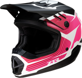 Z1R Youth Rise Helmet - Flame - Pink - Small 0111-1451