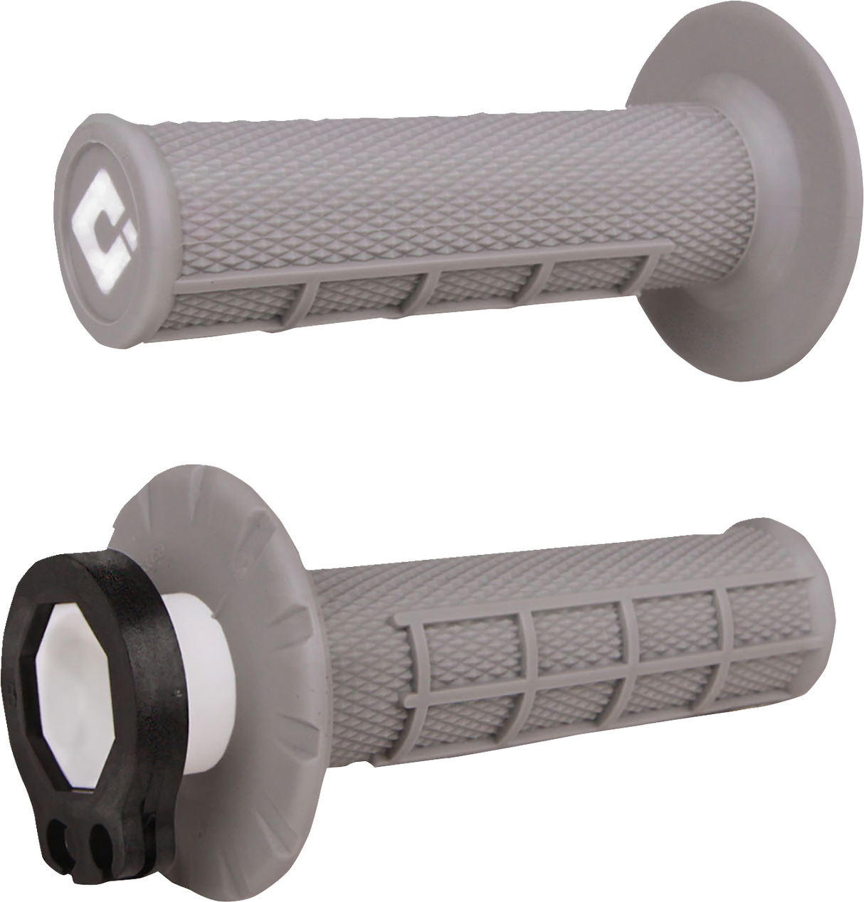 ODI Grips - MX - Half Waffle - Soft Gray H36HWG