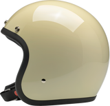 BILTWELL Bonanza Helmet - Gloss Vintage White - Large 1001-102-204