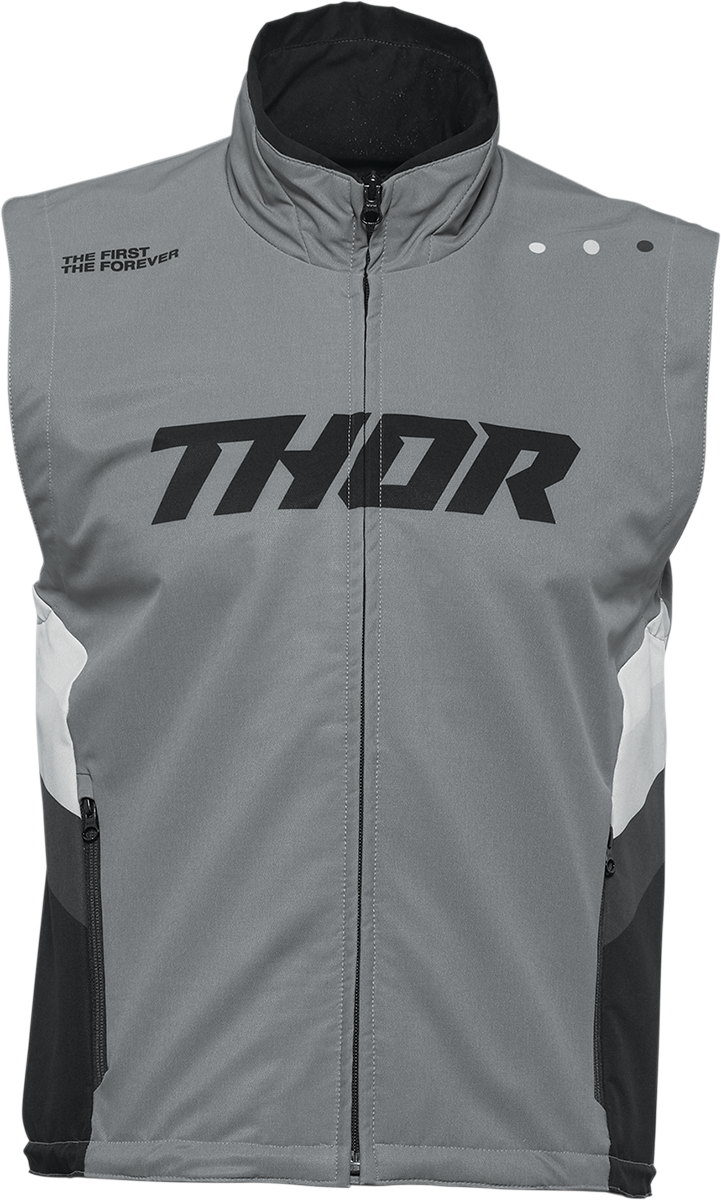 THOR Warmup Vest - Gray/Black - 3XL 2830-0600