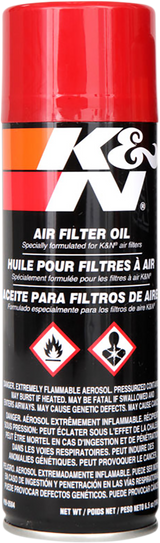 K & N Air Filter Oil - 6.5 oz. net wt. - Aerosol 99-0504