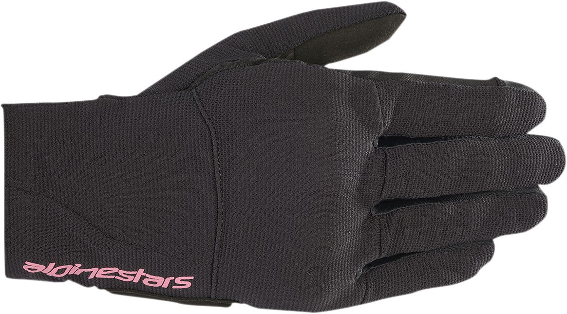 ALPINESTARS Women Stella Reef Gloves - Black/Fuchsia - Small 3599020-1039-S